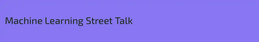 Machine Learning Street Talk